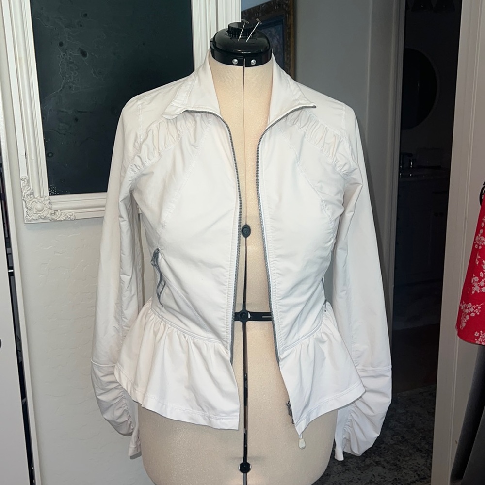 Zella White Athleisure Jacket